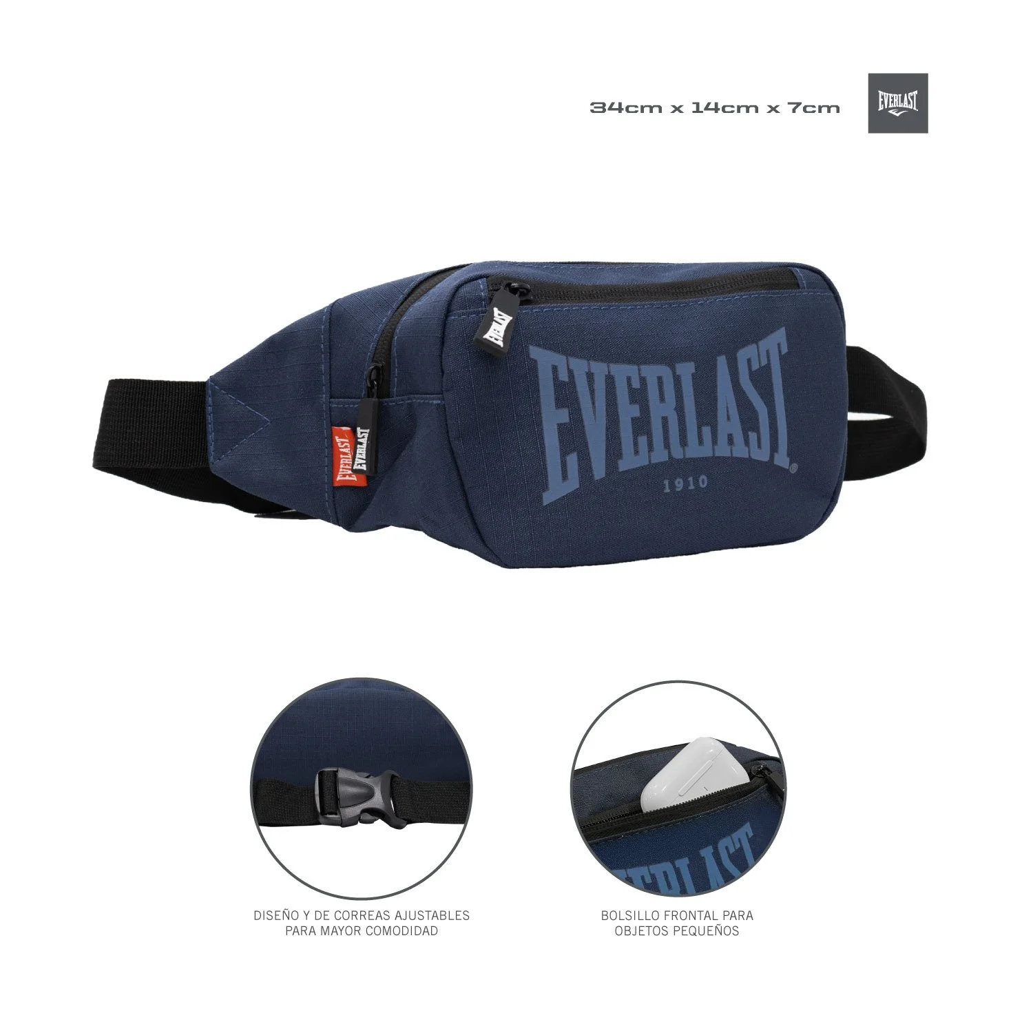 Bolso Everlast Ligero Ajustable con correa ajustable resistente