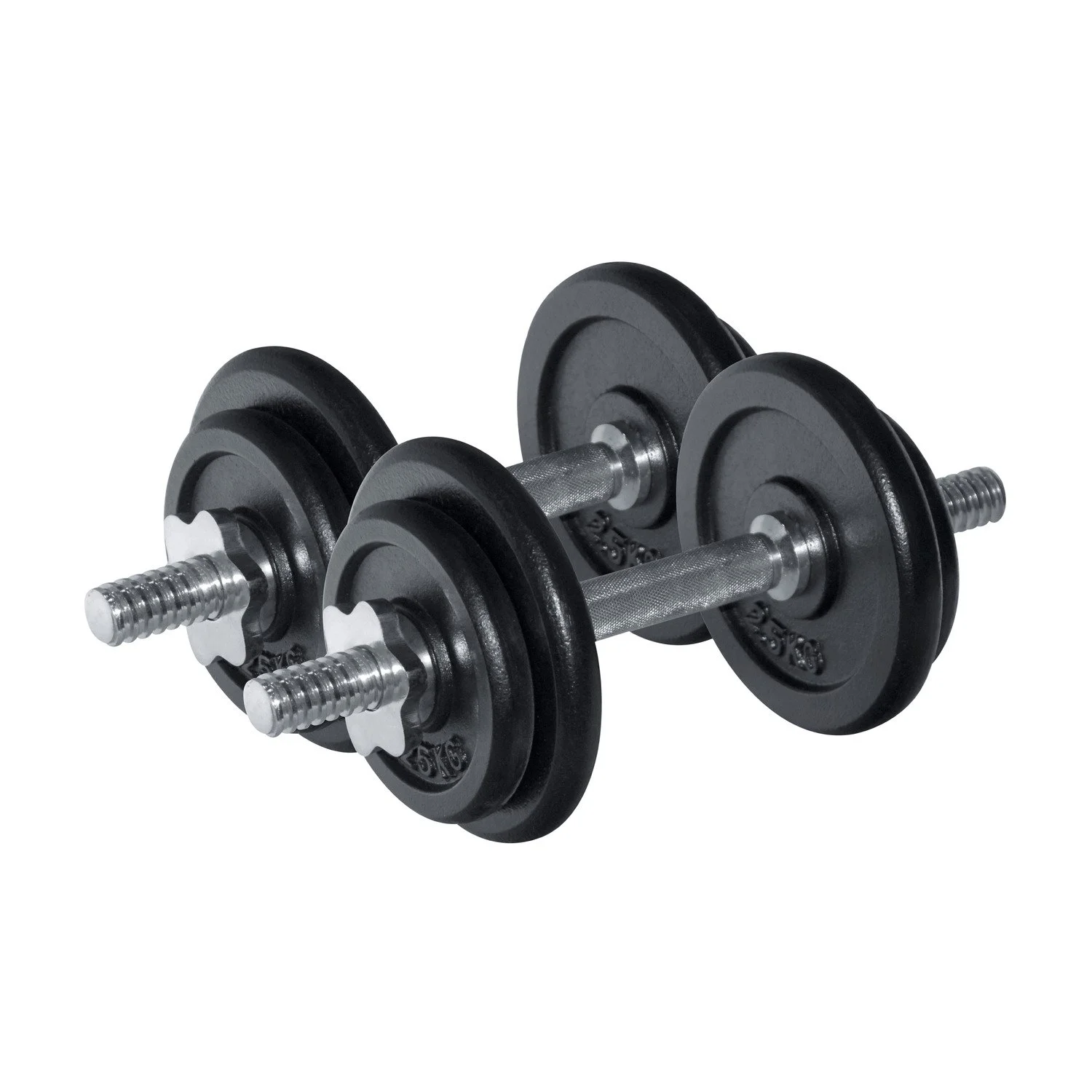 Set Mancuernas Ajustables Runic Negro 20kg