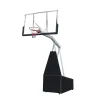 detalle de la estructura del tablero de baloncesto