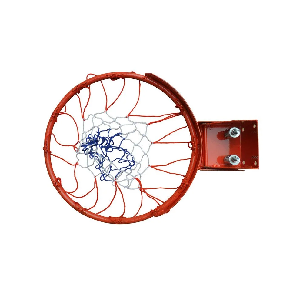 aro de baloncesto con resorte y red