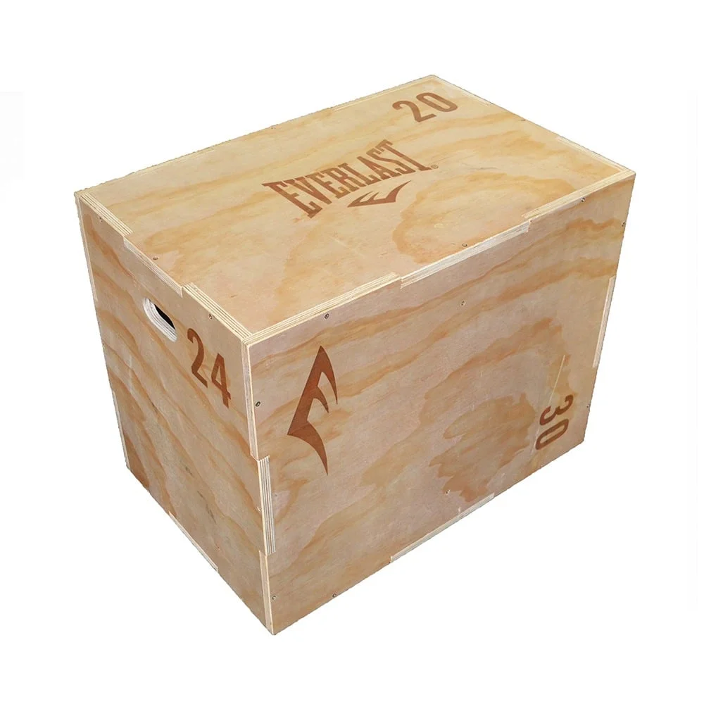 Caja Everlast Plyometrica Ajustable de Madera 3 en 1 - Deportes Jimmy Panamá
