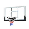 detalle del aro y la red del tablero de baloncesto