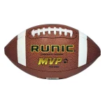 balon runic de futbol americano peewee de cuero sintetico
