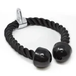 Cuerda Tríceps Doble Agarre, soga nylon 27 pulgadas