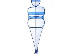 Barrera Futbol Metal 165x47cm Azul y Blanco - Deportes Jimmy Panamá