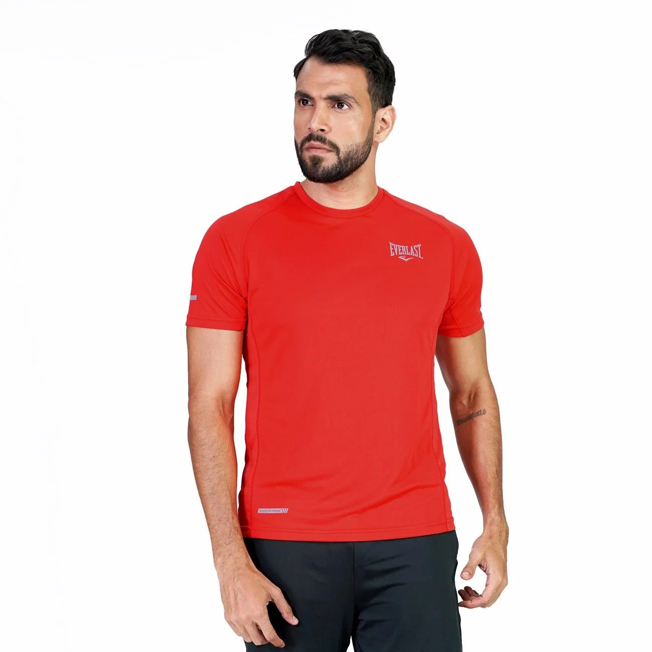 t-shirt ligero transpirable everlast, camiseta deportiva para hombre