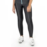 legging de nylon para ciclismo everlast, mujer ciclista en acción