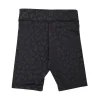 detalle del biker short jr leopard deportivo