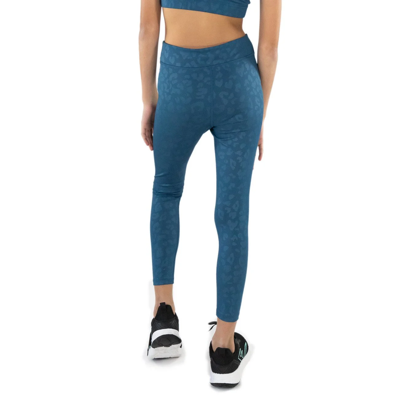 Diseño ajustado del legging Everlast Jr Leopard