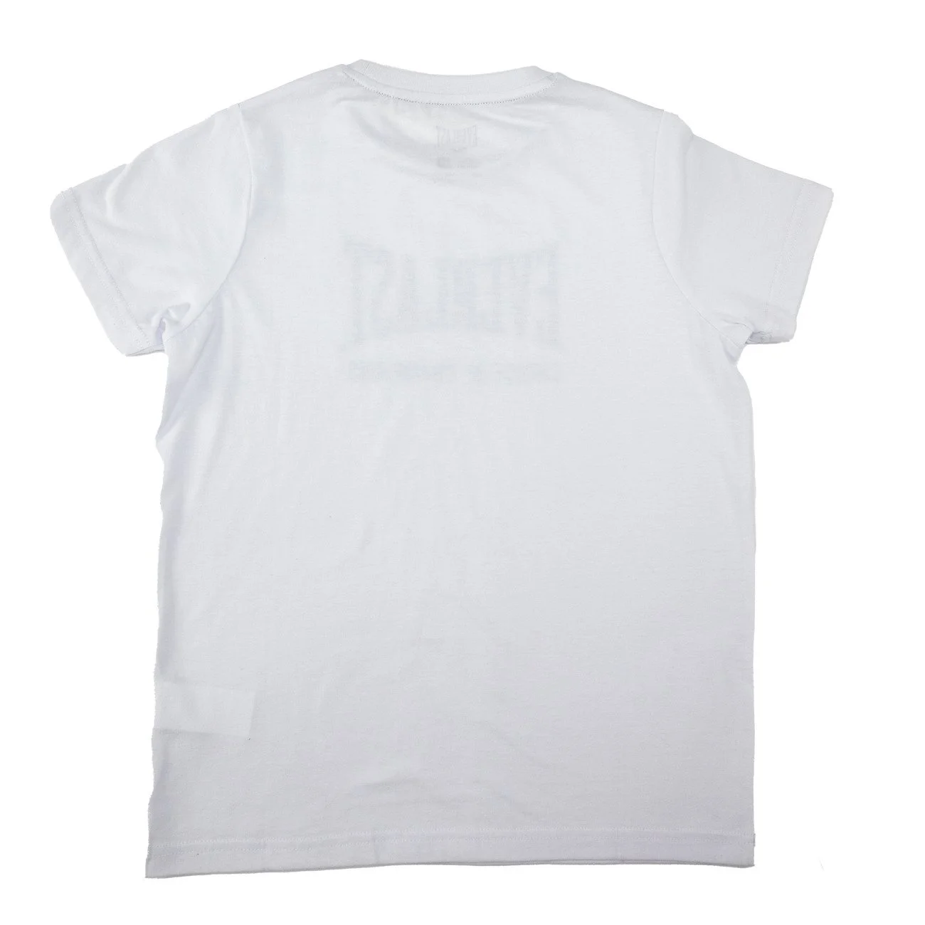 detalle de la camiseta everlast jr dot, telas transpirables