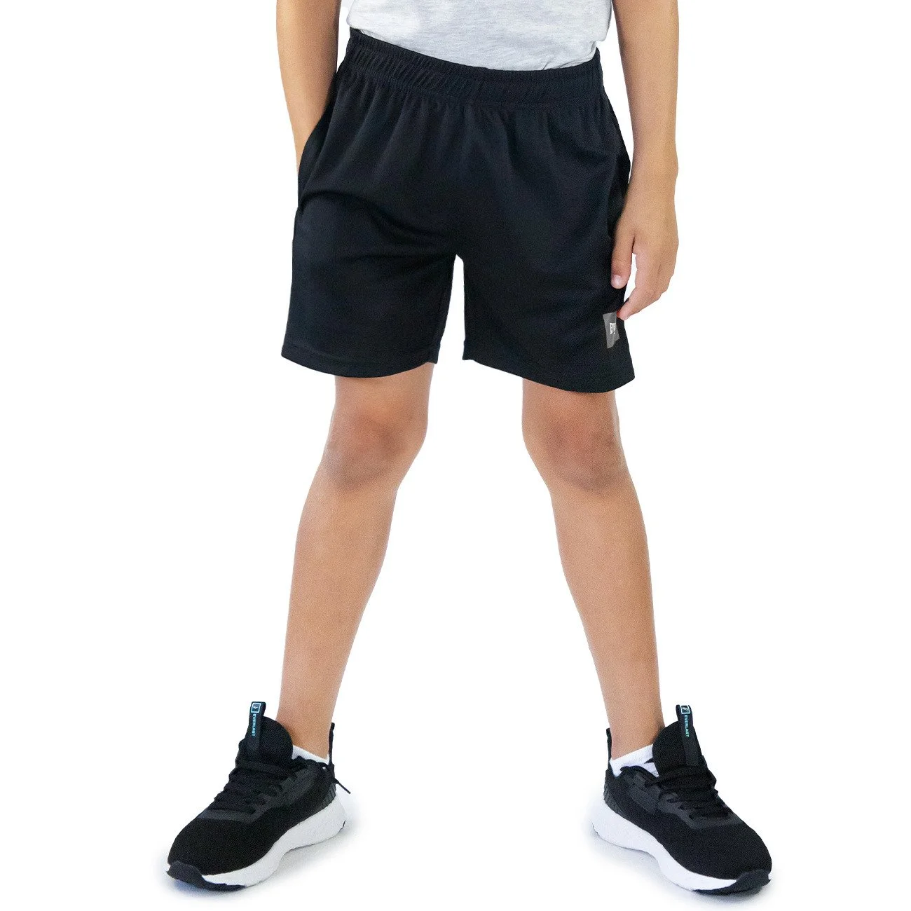 detalle de la costura del short deportivo everlast jr shift