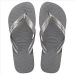 sandalias havaianas top tiras fc moda, sandalias de caucho