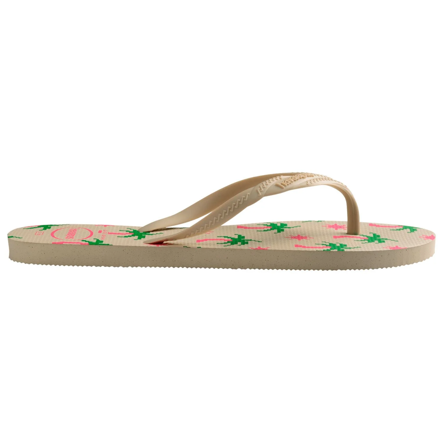 detalle de la suela de las sandalias havaianas fantasia joy fc