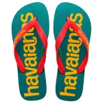 sandalias havaianas top logomania, calzado cómodo y elegante