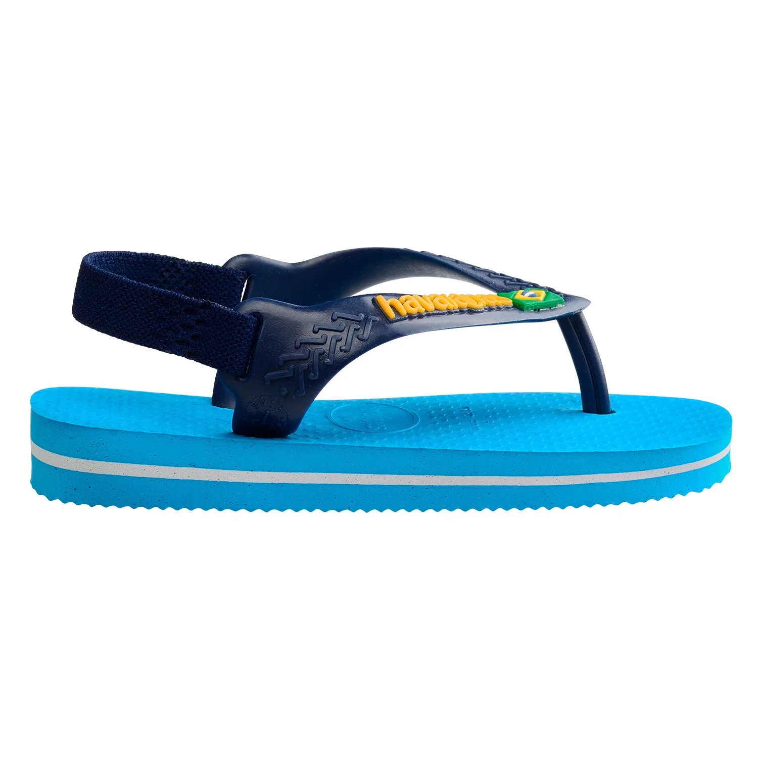 detalle de la suela de las sandalias havaianas