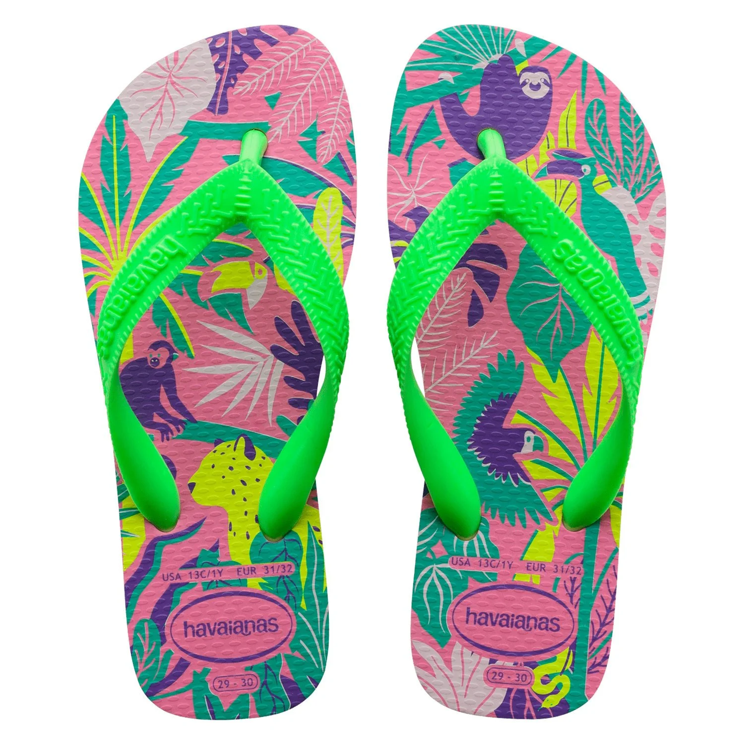 Sandalias Havaianas Kids Top Fashion Fc Caucho - Deportes Jimmy Panamá