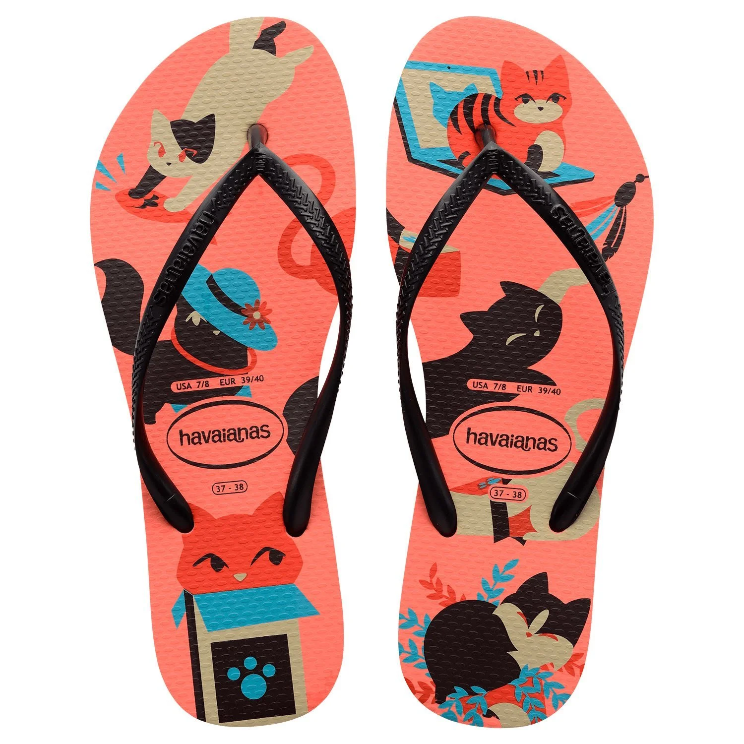 Sandalias Havaianas Slim Pets Fc Caucho - Deportes Jimmy Panamá