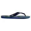 detalle de la suela de las sandalias havaianas aloha fc