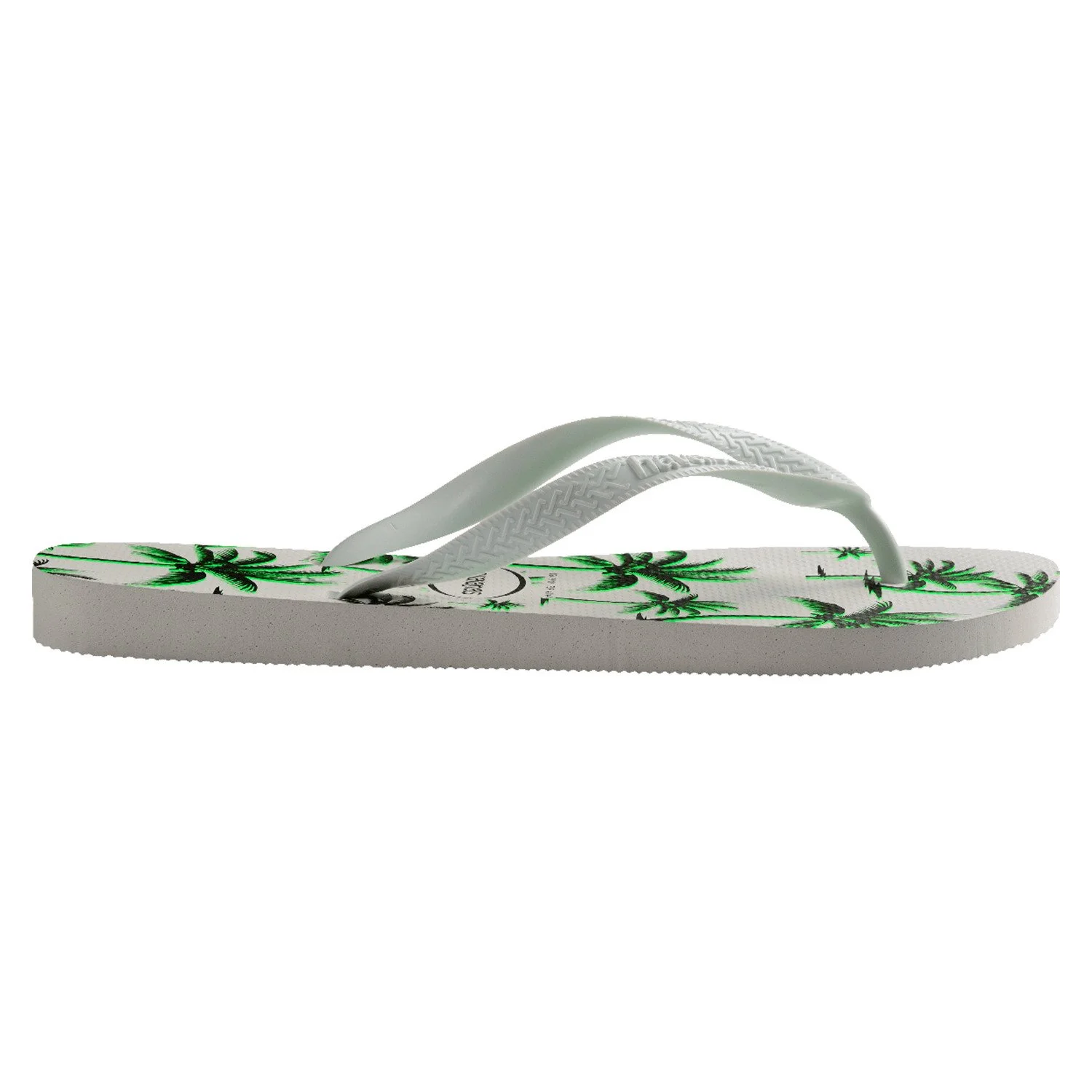 detalle de la suela, sandalias havaianas