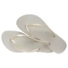 vista lateral de las sandalias havaianas slim fc