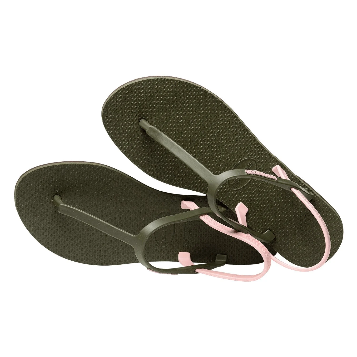 material de caucho, sandalias havaianas