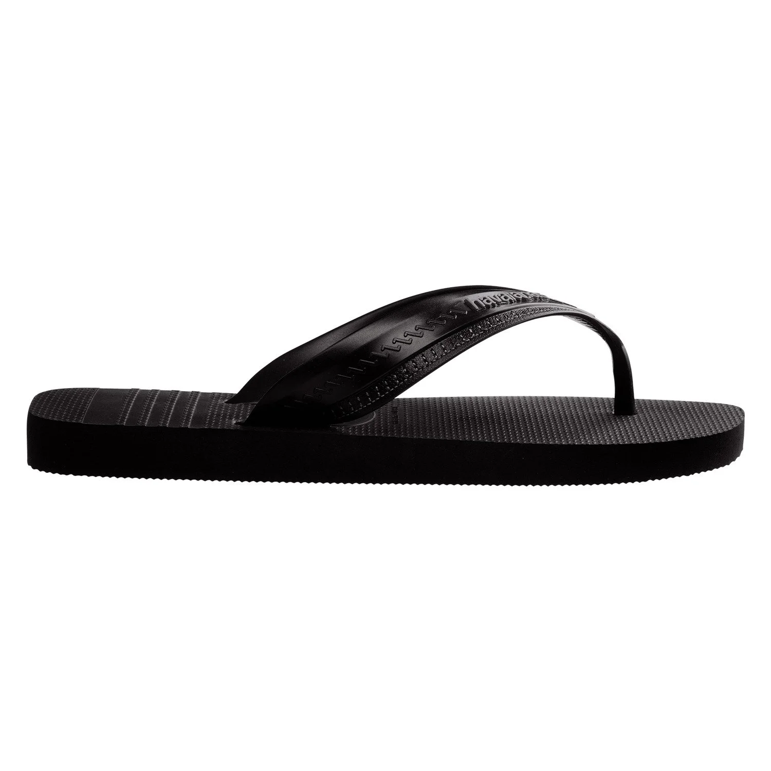 detalle de la parte superior de las sandalias havaianas hybrid be fc
