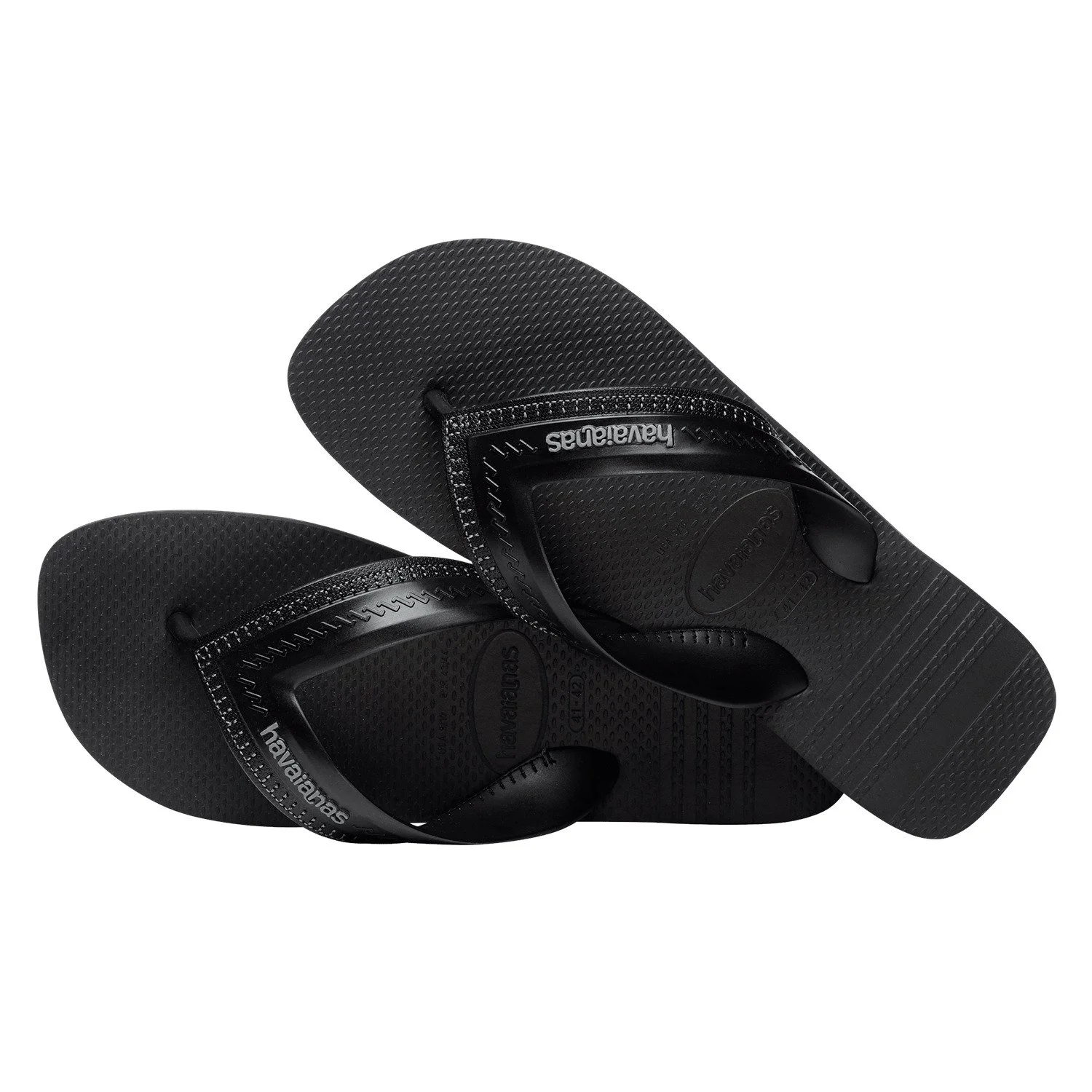 vista lateral de las sandalias havaianas hybrid be fc
