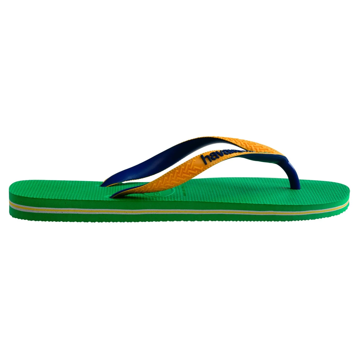 detalle de la suela de las sandalias havaianas