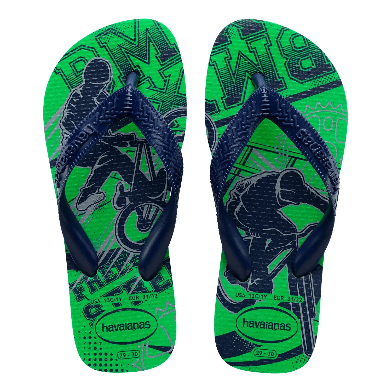 Sandalias Havaianas Kids Athletic Fc Caucho - Deportes Jimmy Panamá