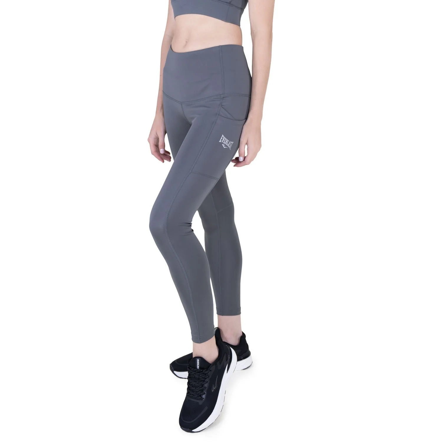 material transpirable y elástico del legging deportivo