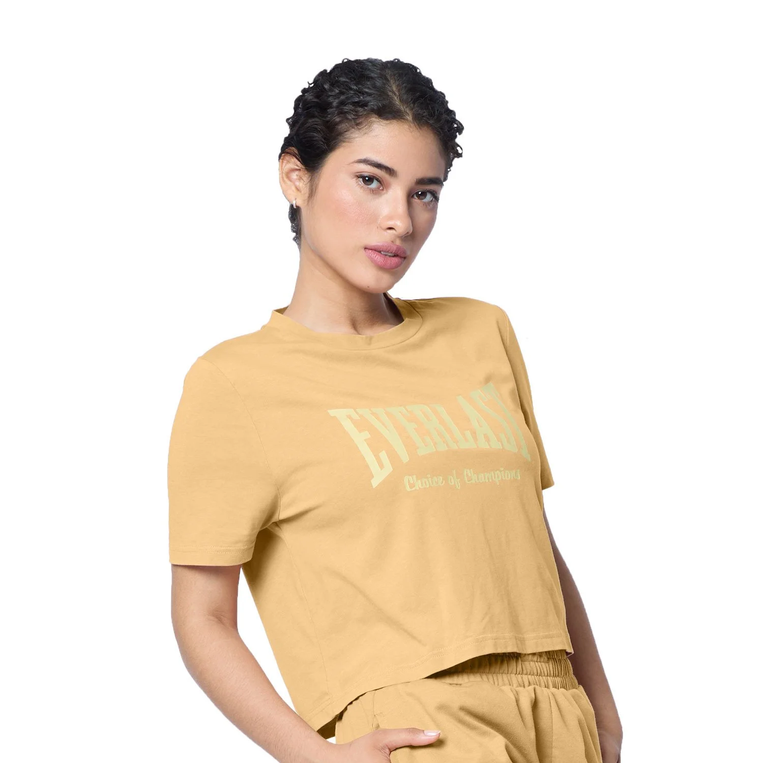 vista posterior del T-shirt everlast deportivo champion