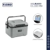 cooler valha 5l con asa fjord, cuerpo duradero