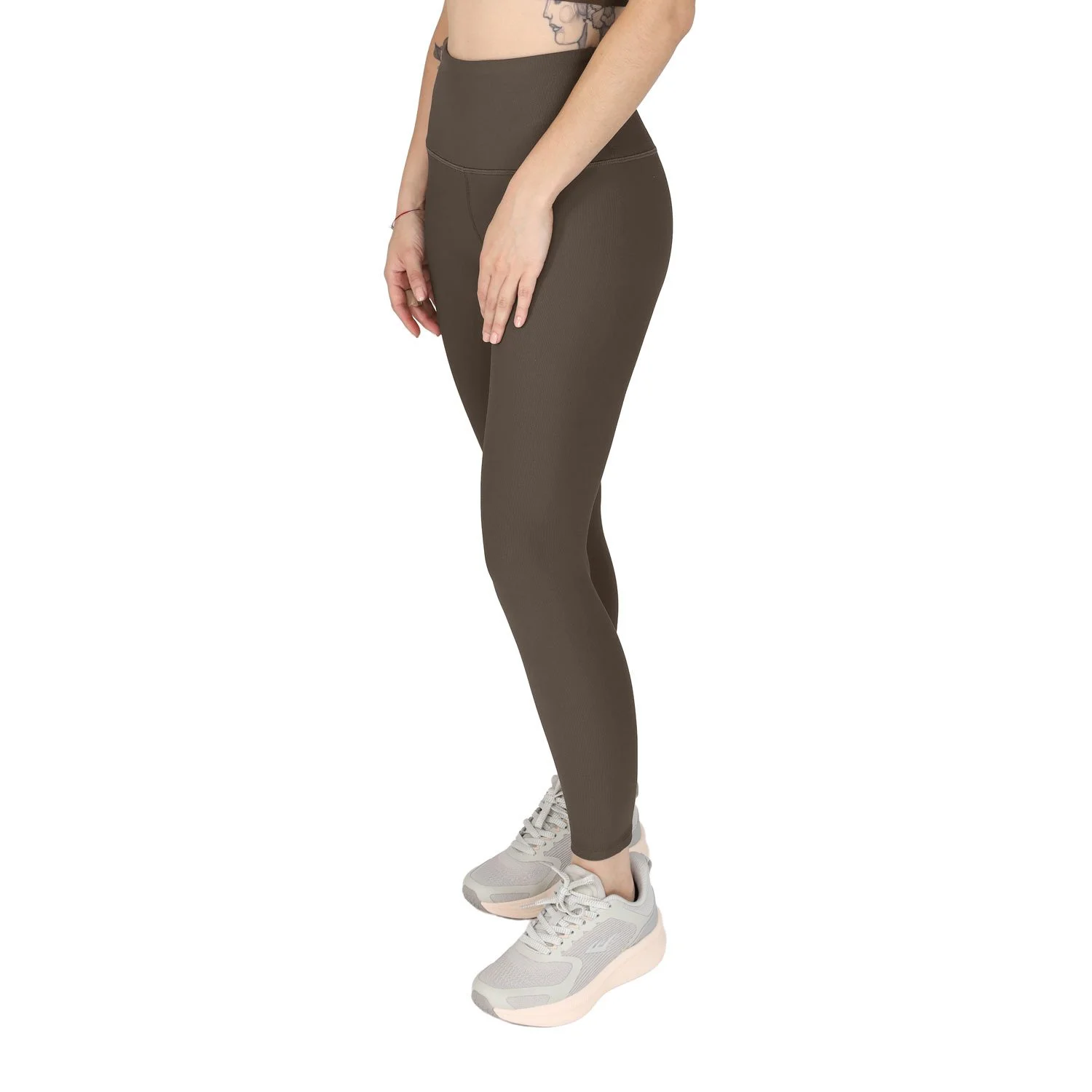 material transpirable legging everlast coffee
