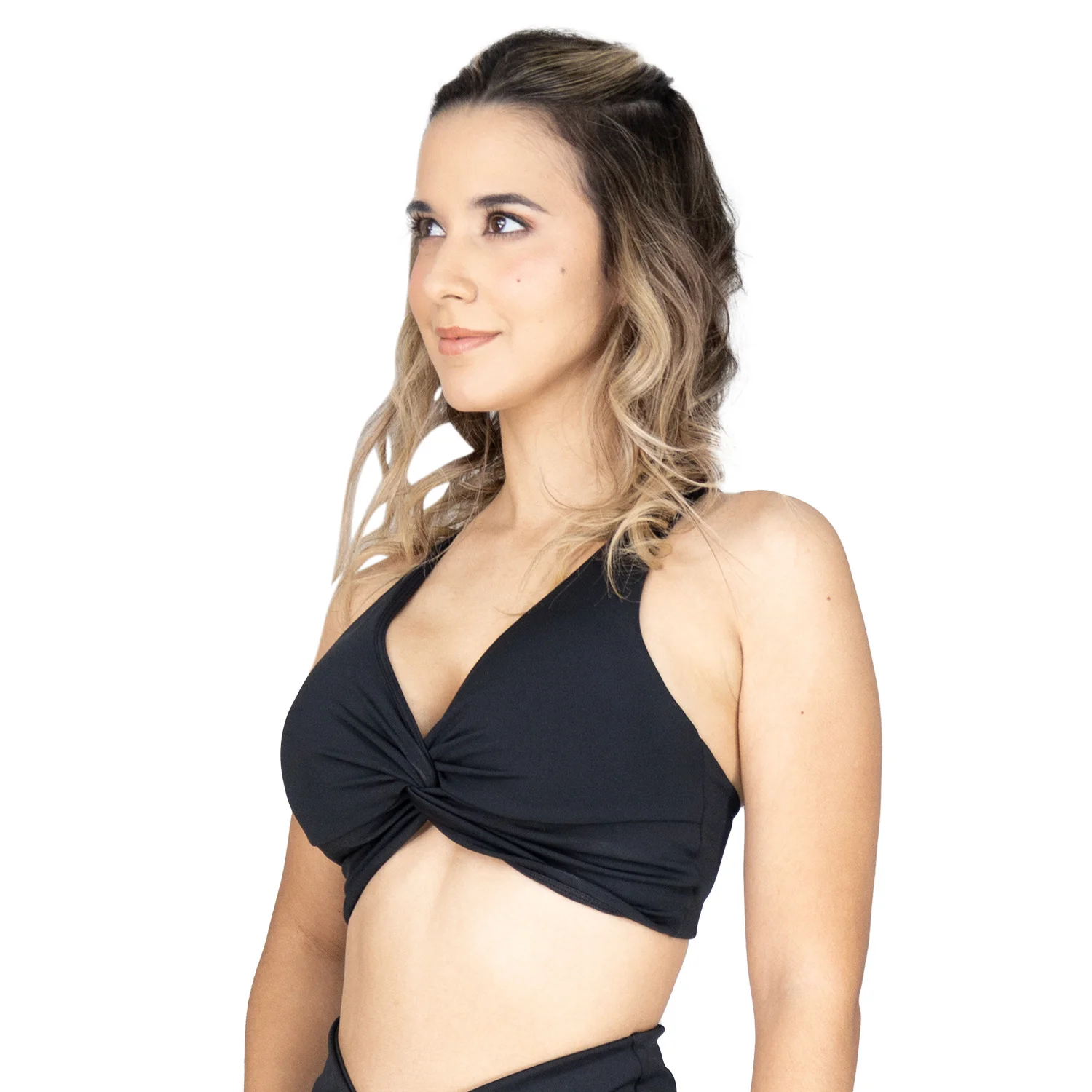 vista posterior del bra everlast crimson