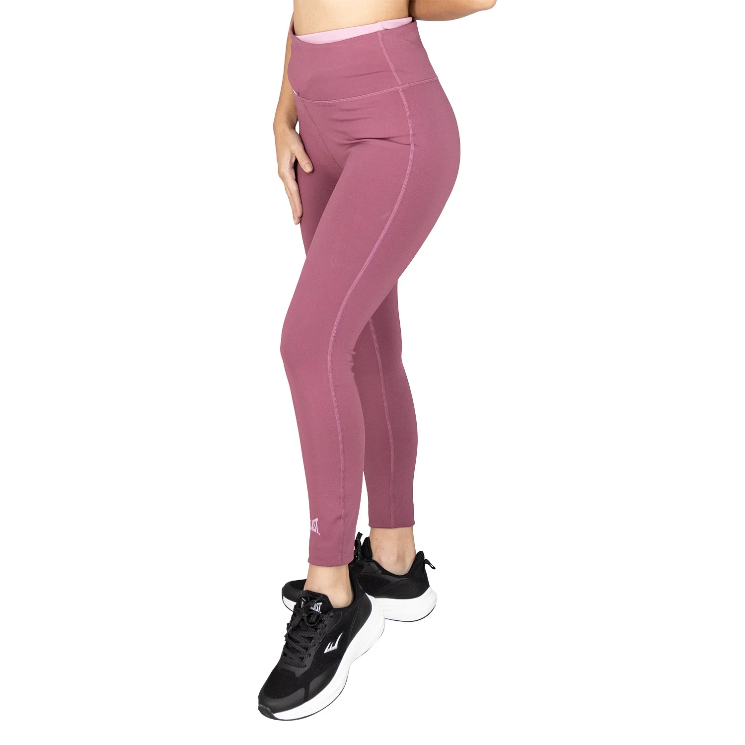 material transpirable y elástico del legging everlast savanna poliester