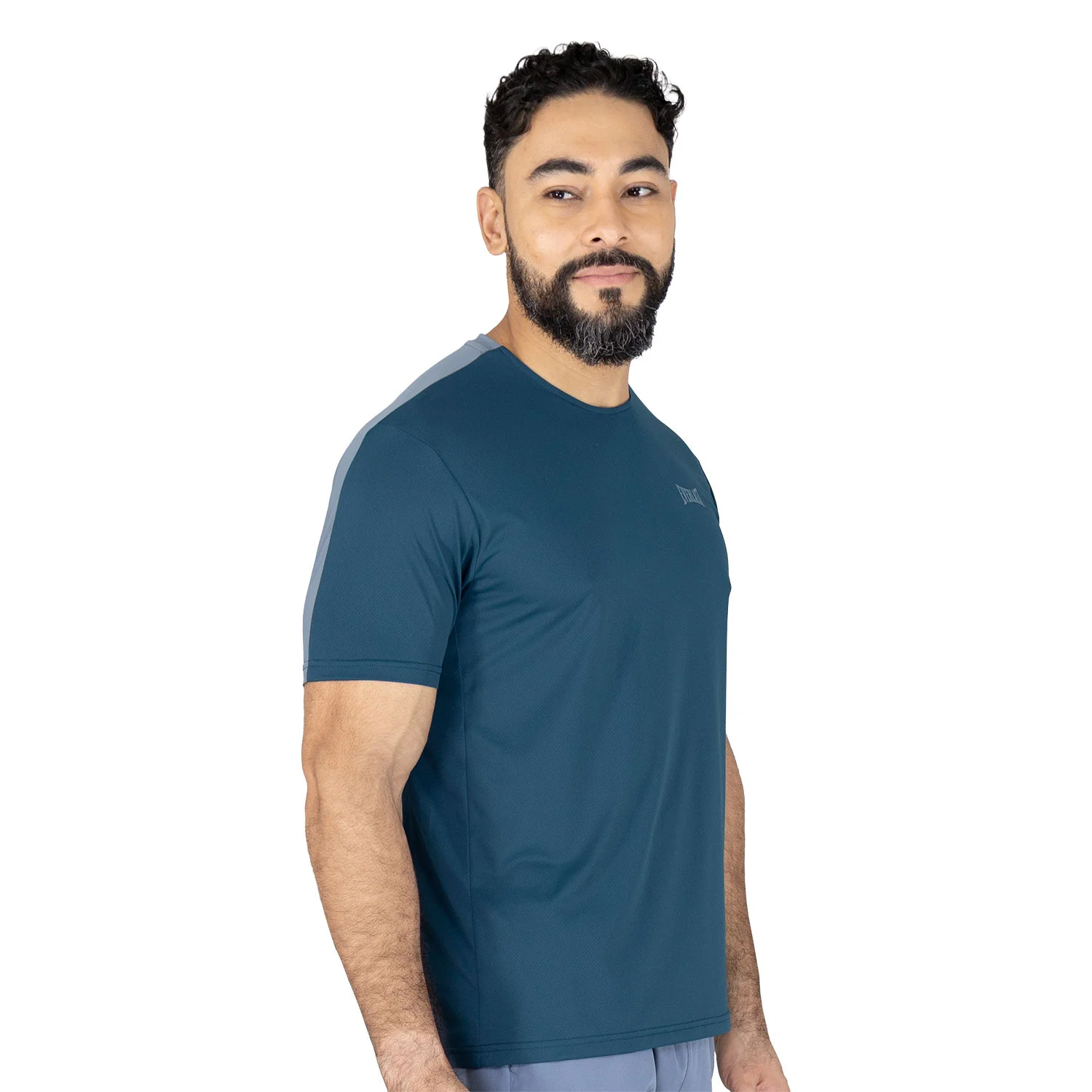 vista posterior del t-shirt everlast spin poliester