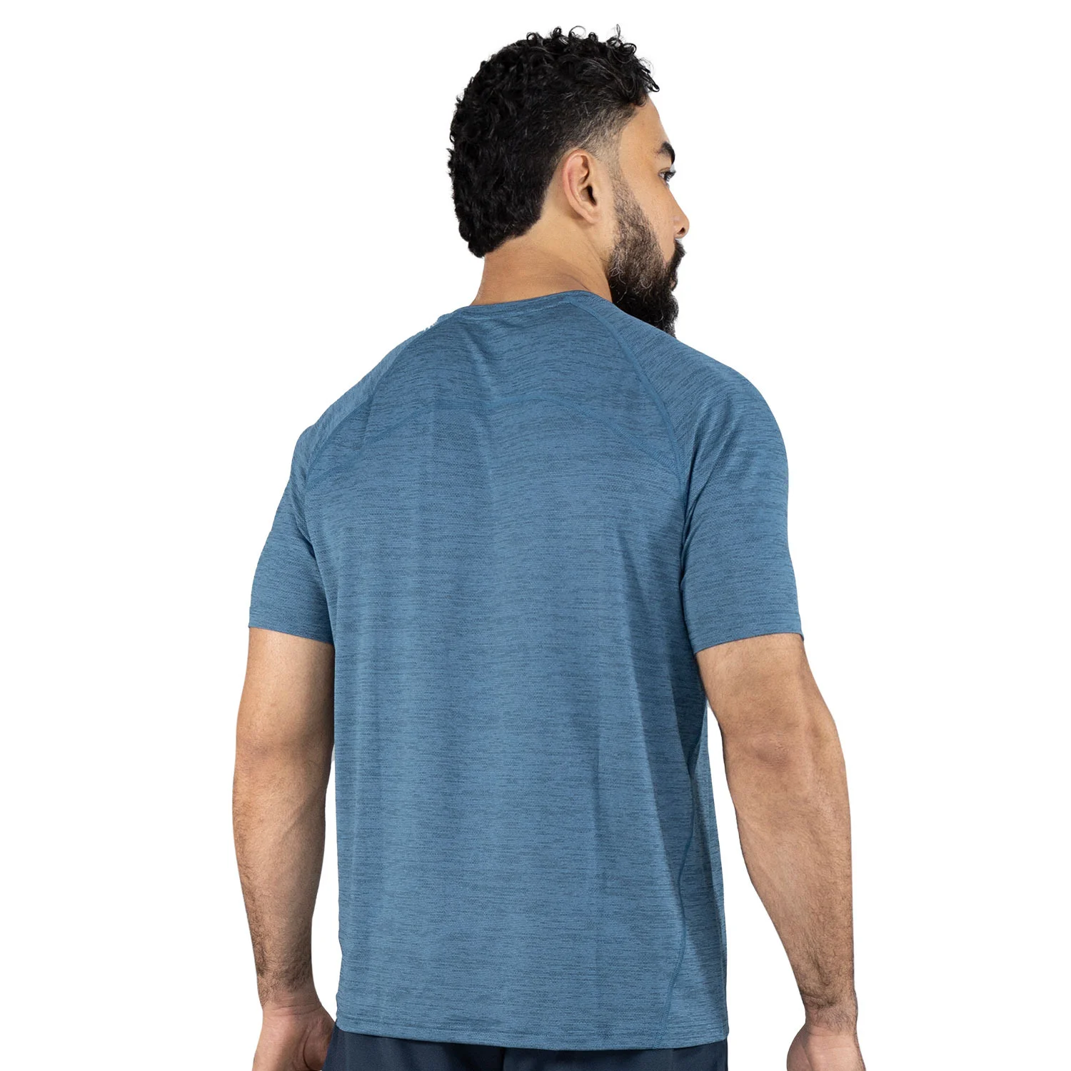detalle del tejido del t-shirt everlast poliester spandex