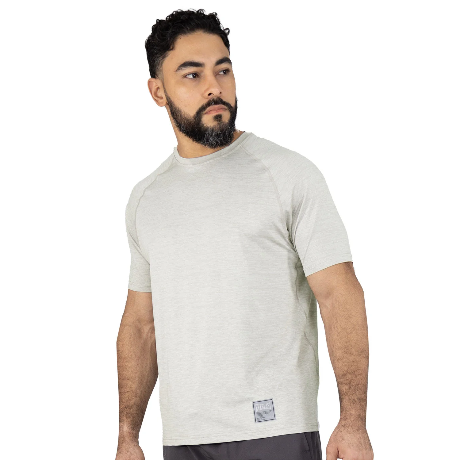 t-shirt spandex everlast, vista posterior de la camiseta