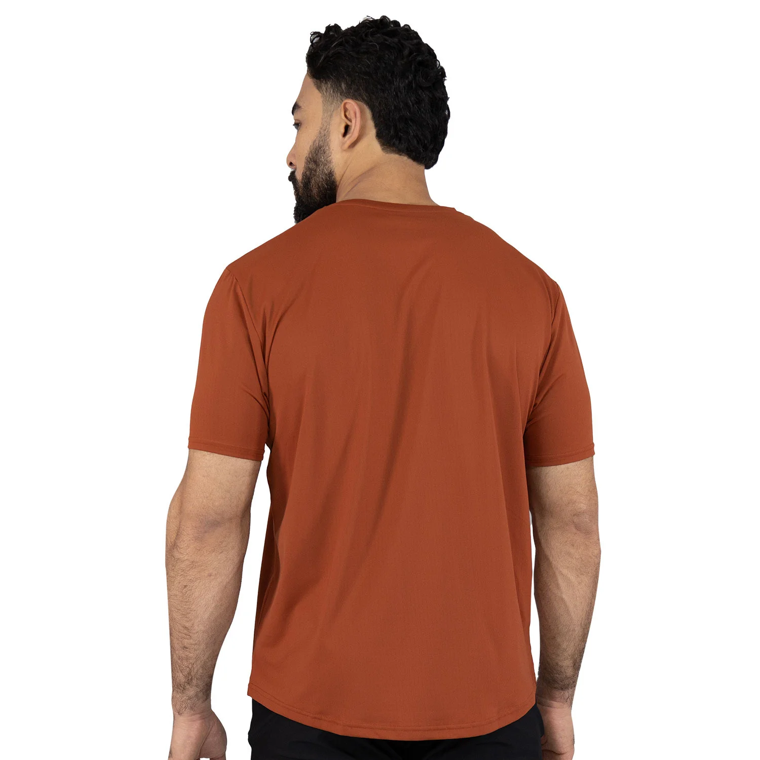 detalles de la tela transpirable del t-shirt everlast train