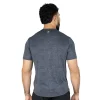 detalles de la costura del t-shirt poliester everlast gear