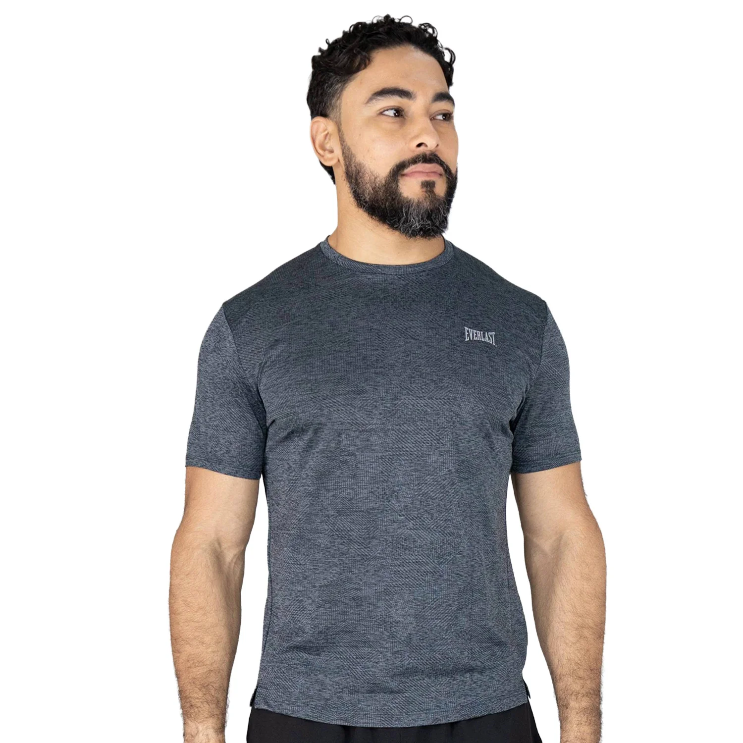 vista posterior del t-shirt poliester everlast gear