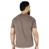 detalle de la costura del t-shirt everlast e-day poliester