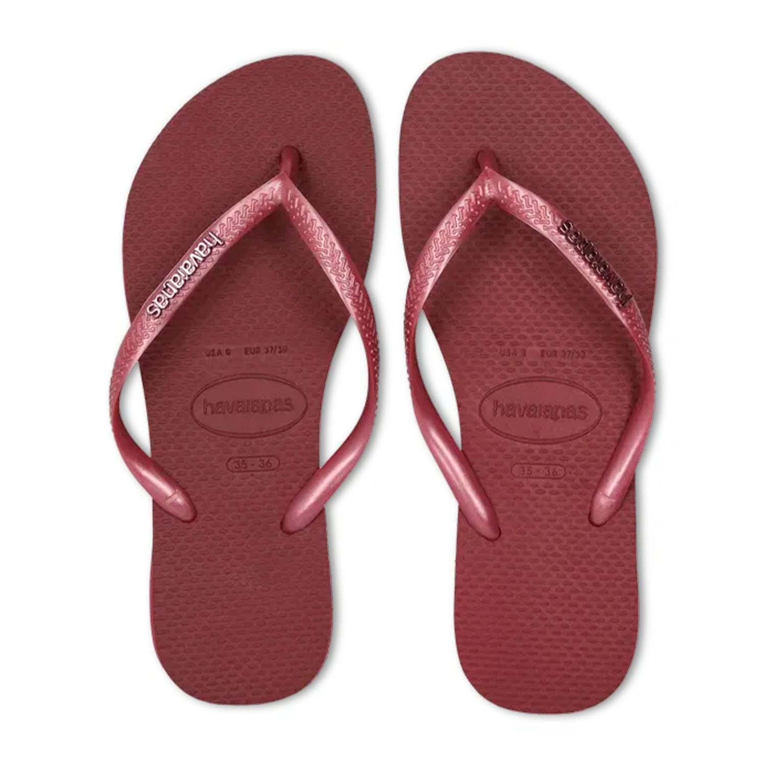 Sandalias Havaianas Metallic Slim Logo