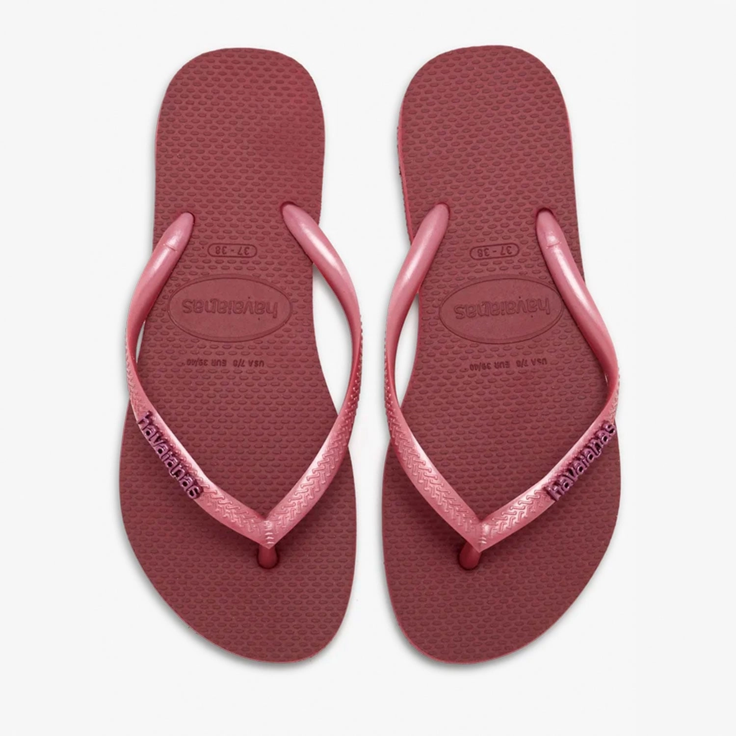 Sandalias Havaianas Metallic Slim Logo