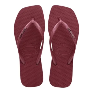 sandalias havaianas metallic slim logo para mujer con detalle metálico