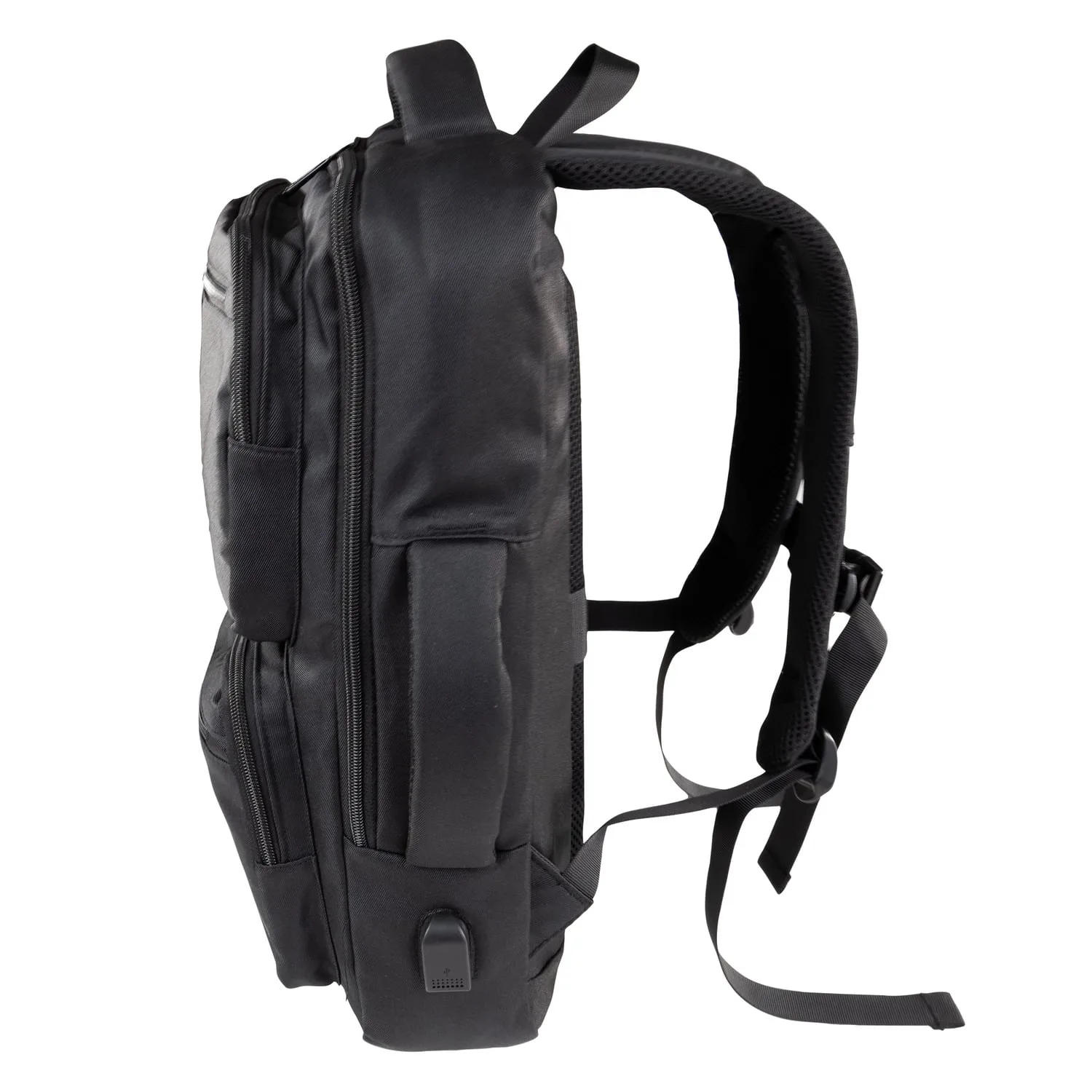 detalle de bolsillo del backpack journey everlast resistente