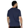 vista posterior de la camiseta, logo Everlast