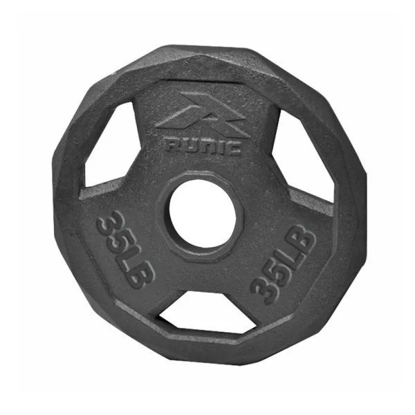 disco olimpico runic para entrenamiento de pesas