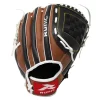 detalle del guante de beisbol runic zurdo