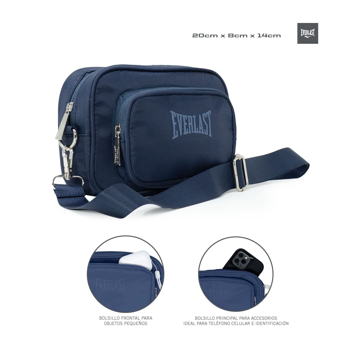 Bolso Everlast Deportivo Everyday 20cm